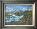  Painting of Cape Addington, Alaska    