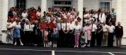 The 1992 Addington Family Reunion in front of Padgett's Creek Baptist Church, Union Co., SC 